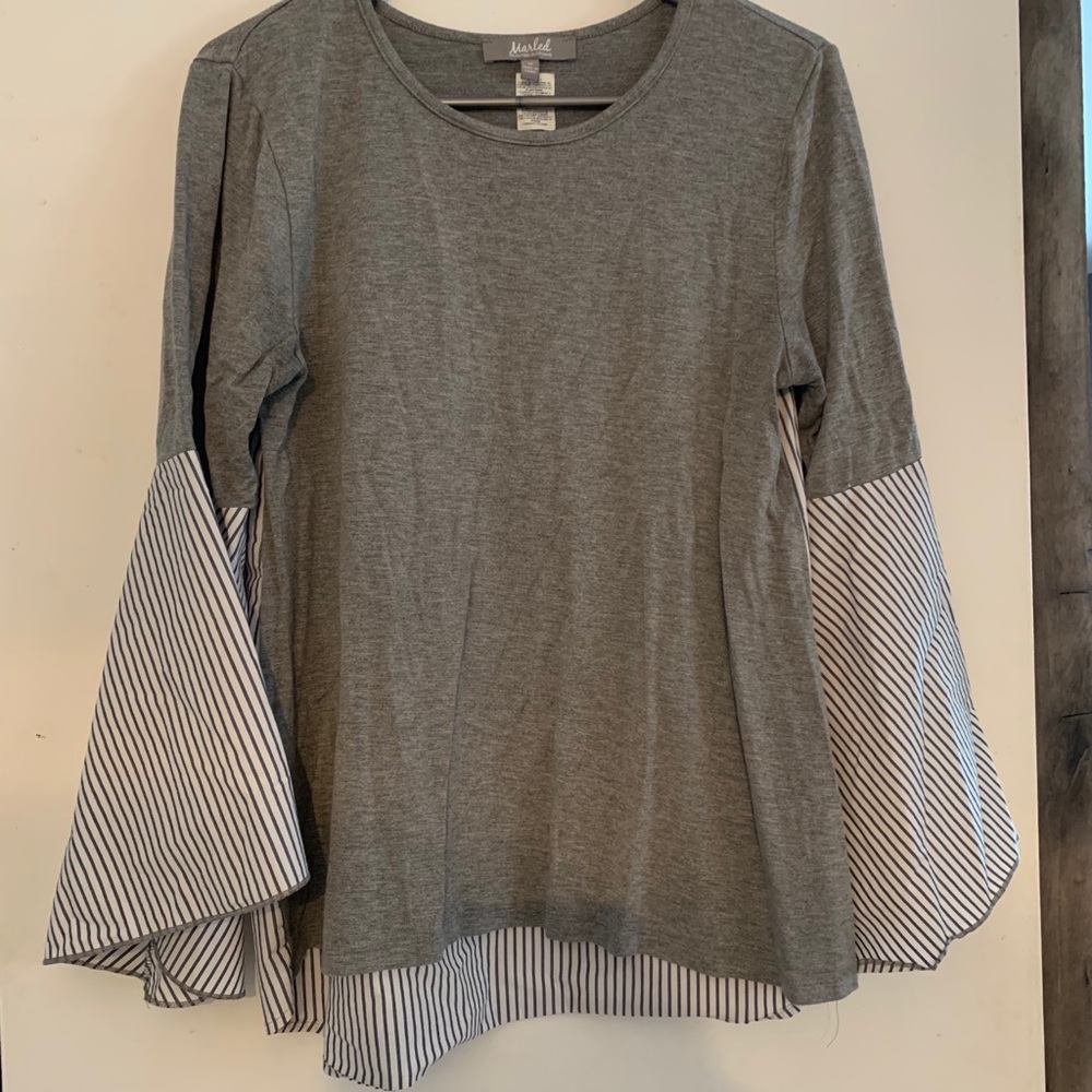 Long large sleeve